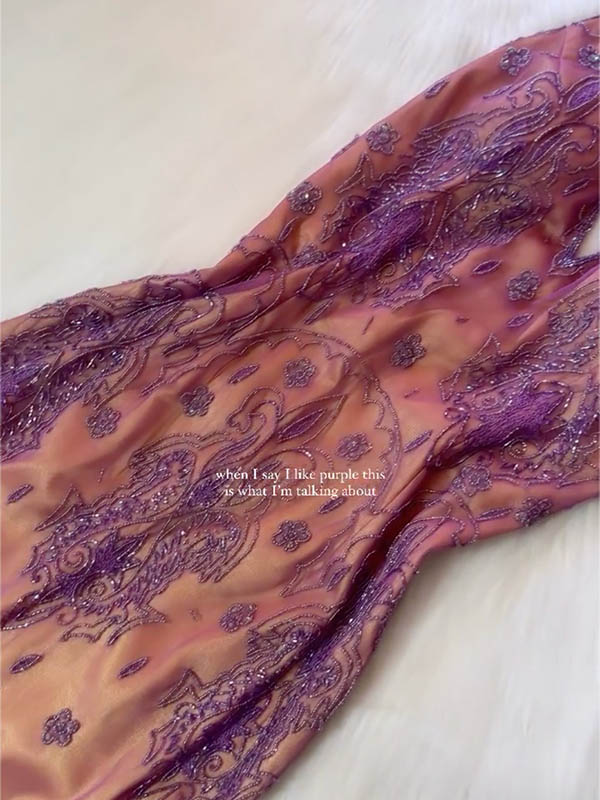 Sequinned Flower Embroidered halterneck Evening Maxi Dresses