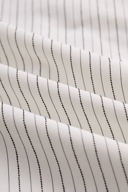 Striped Halter-Neck Knot Front Blouse
