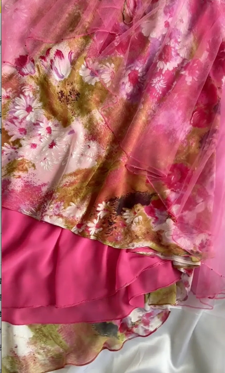 A dress that looks like an oil painting 💐✨ Beautiful fairytale dress🧚🏻