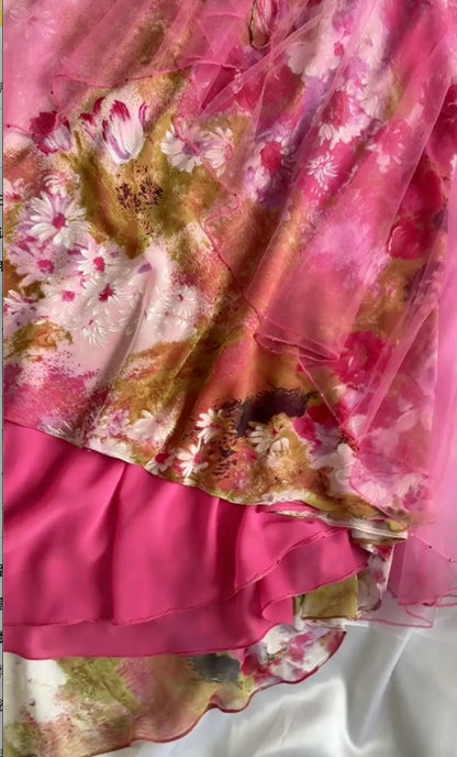A dress that looks like an oil painting 💐✨ Beautiful fairytale dress🧚🏻