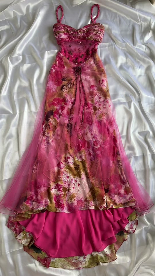 Une robe qui ressemble à une peinture à l'huile 💐✨ Magnifique robe de conte de fées 🧚🏻