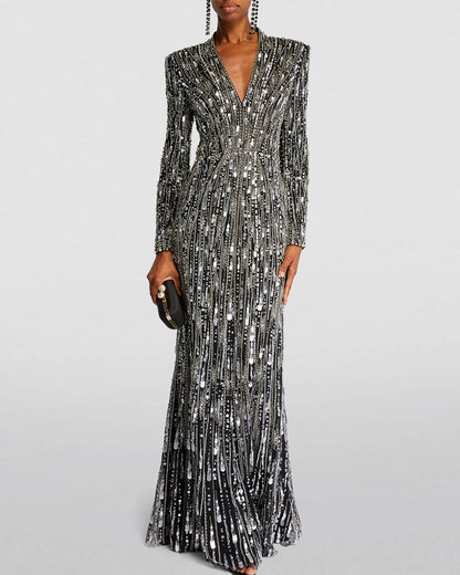 Embellished Vivien Gown