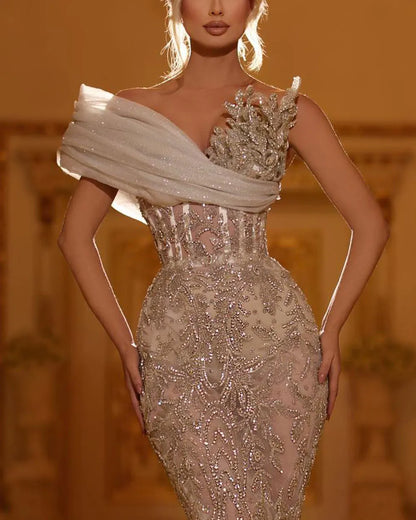 Sexy Embroidered Sequin Dress