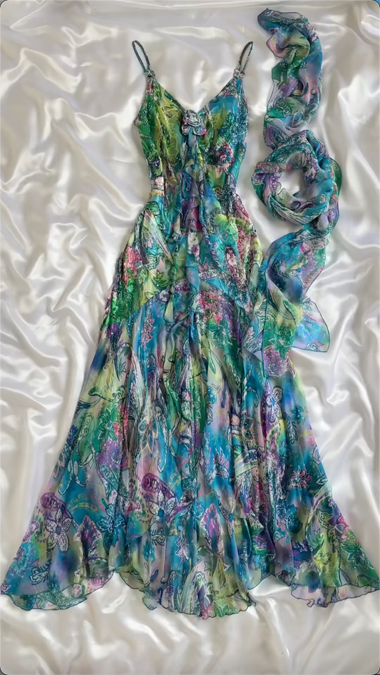 Lindo vestido de conto de fadas🧚🏻