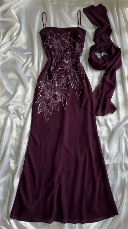 A 90s prom dress 🍇✨ Beautiful fairytale dress🧚🏻