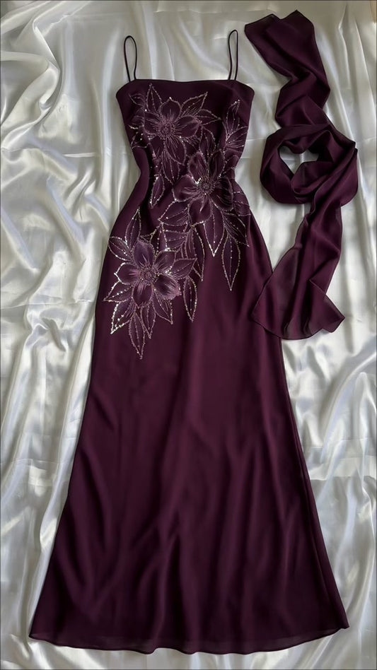 Robe de bal années 90 🍇✨ Magnifique robe de conte de fées 🧚🏻