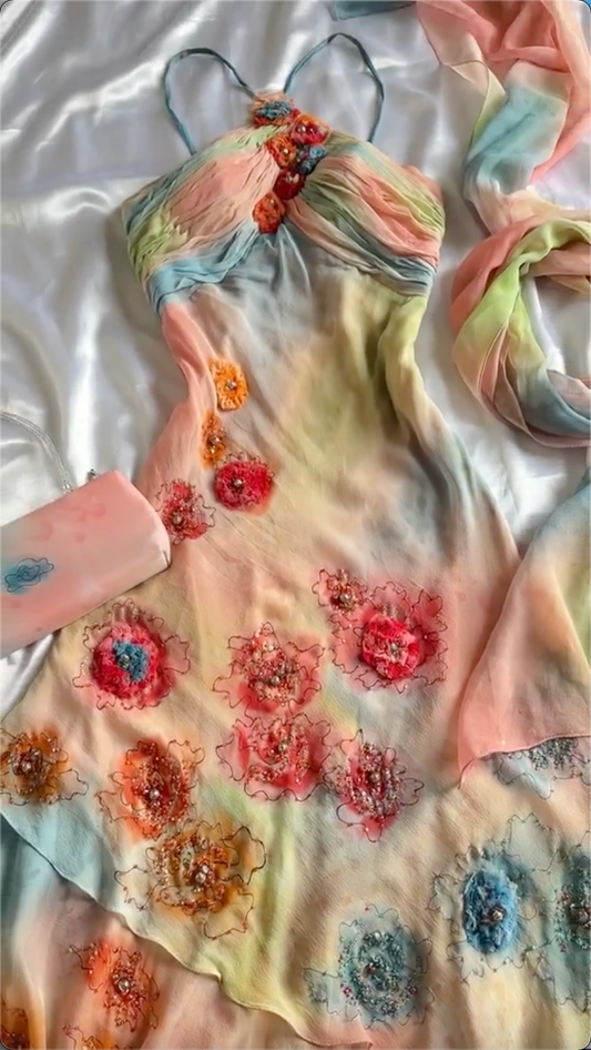Lindo vestido de conto de fadas🧚🏻