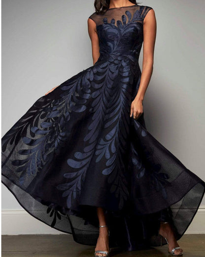 FASHION ELEGANT LACE EMBROIDERED DRESS