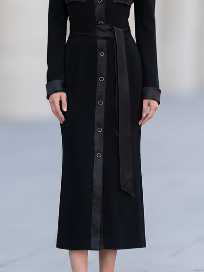Utility Belted Midi Dress