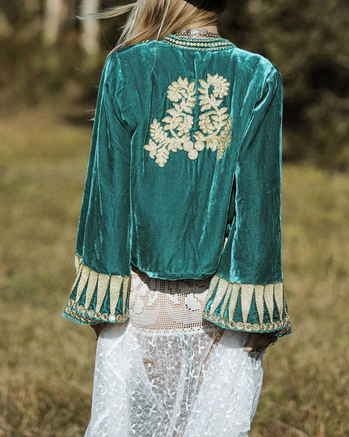 Queen Of Hearts Velvet Jacket