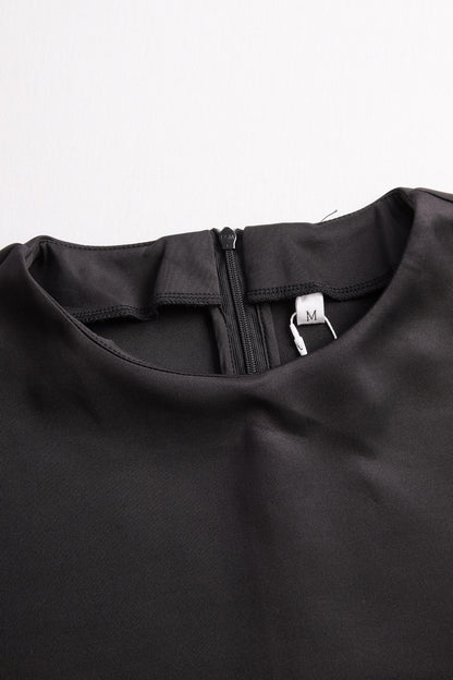 Classic Elegance A-Line Midi Dress