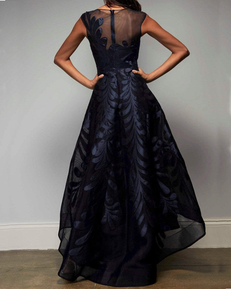 FASHION ELEGANT LACE EMBROIDERED DRESS