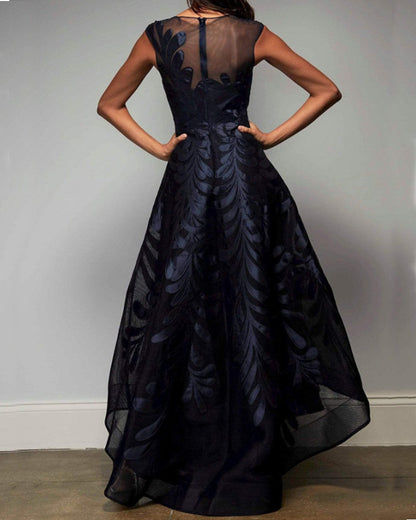 FASHION ELEGANT LACE EMBROIDERED DRESS
