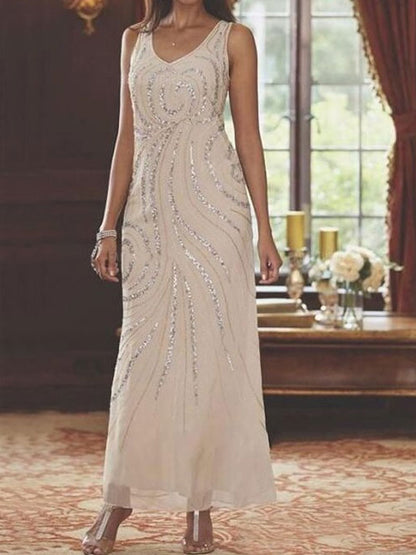Women's Elegant Dress Two-piece with Jacket