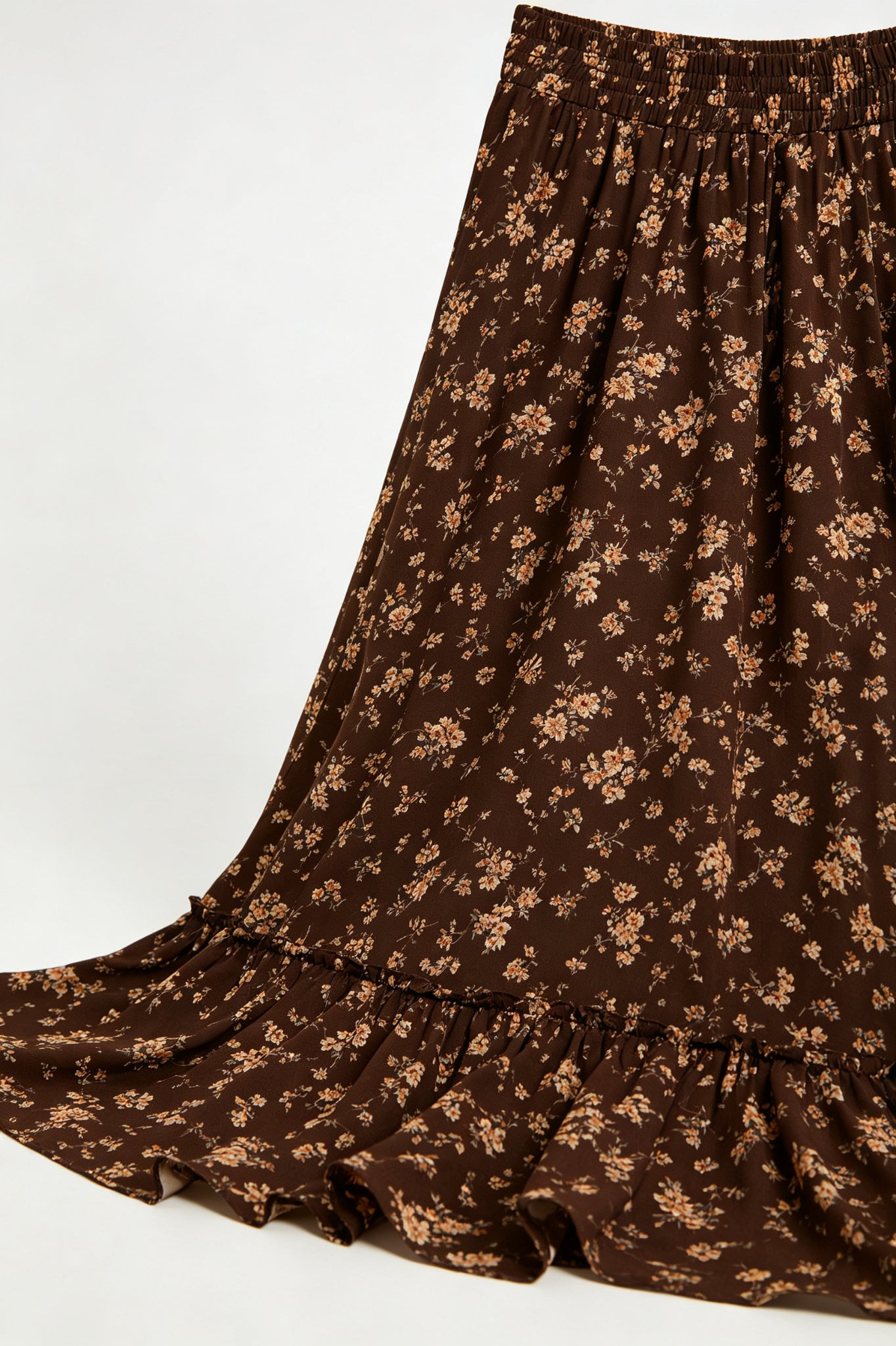 Bohemian Sleeveless Top Floral Maxi Skirt Set - view 4